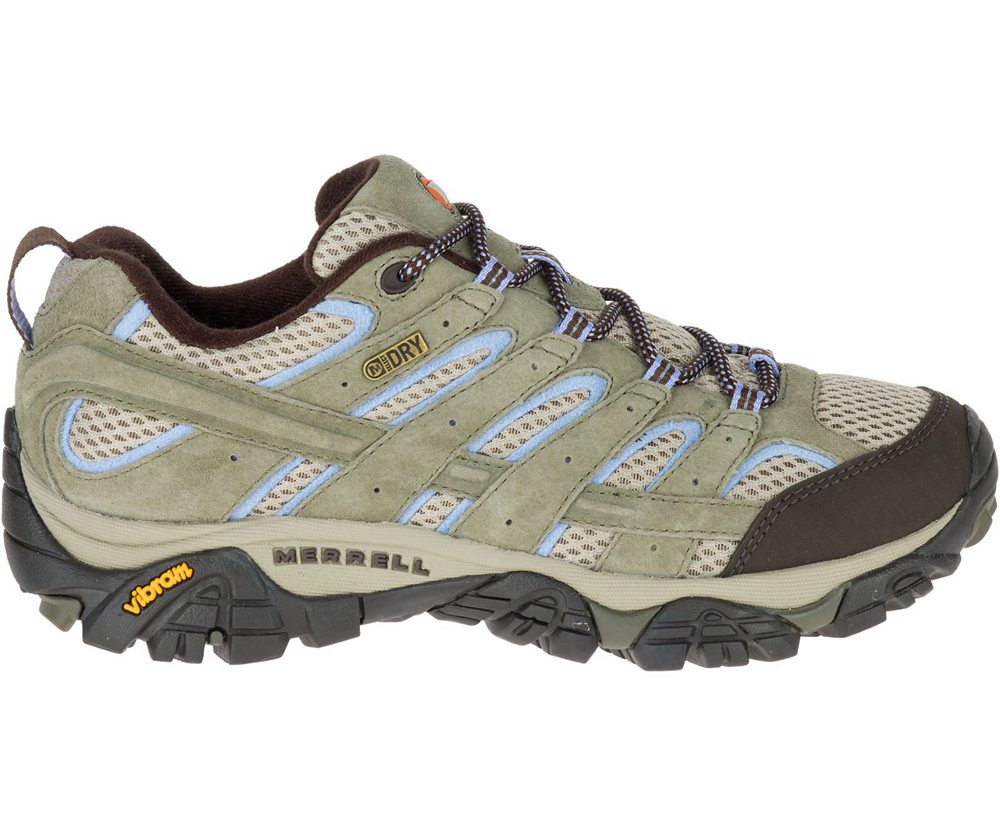 Tenis Senhora - Merrell Moab 2 Waterproof - Verde Oliva - OGL029657
